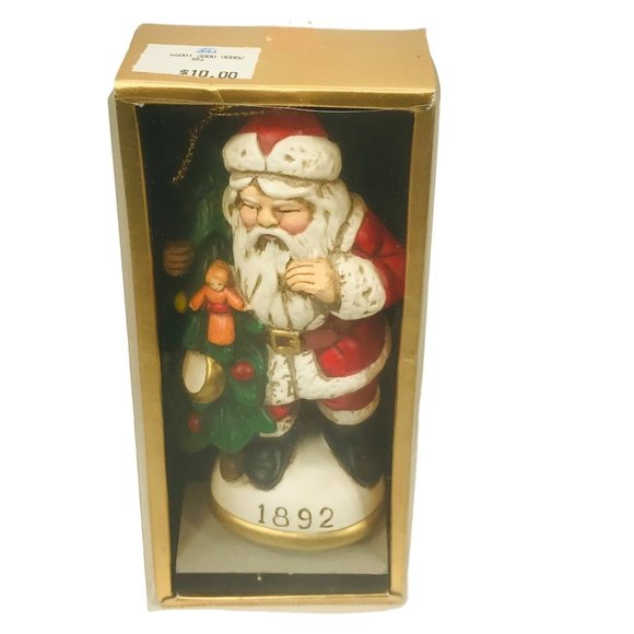 Christmas Reproductions Other - Vintage Christmas Reproductions Memories Of Santa Ornament 1892 Preowned In Box